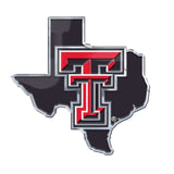 Texas Tech University Embossed State Emblem - Logo Brands - Flyclothing LLC