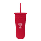 Texas Tech 24oz Studded Tumbler