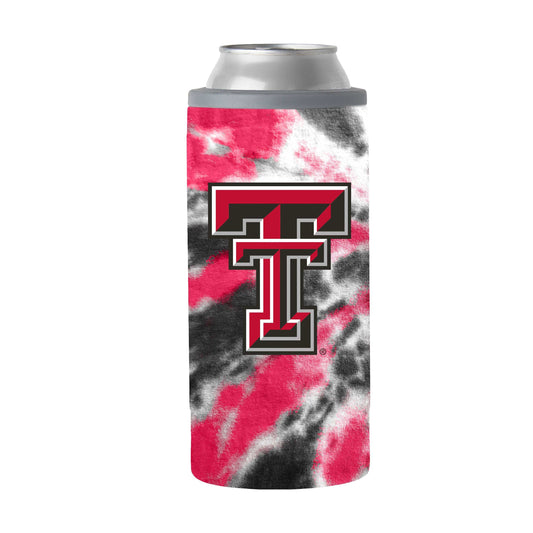 Texas Tech 12oz Tie Dye Slim Can Coolie - Logo Brands - Flyclothing LLC