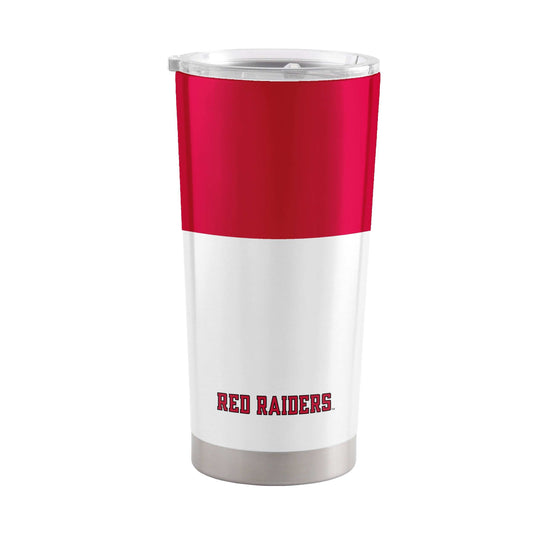 TX Tech Colorblock 20oz Stainless Tumbler - Logo Brands - Flyclothing LLC