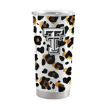Texas Tech 20oz Neutral Leopard Stainless Steel Tumbler