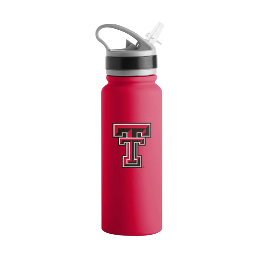 TX Tech 25oz Campus Color Letterman Stainless Single Wall Flip Top Bottle - Logo Brands - Flyclothing LLC