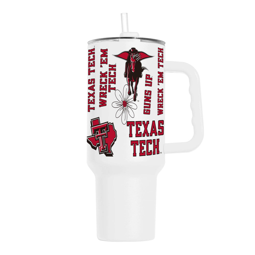 Texas Tech 40oz Native Powder Coat Tumbler - Logo Brands - Flyclothing LLC