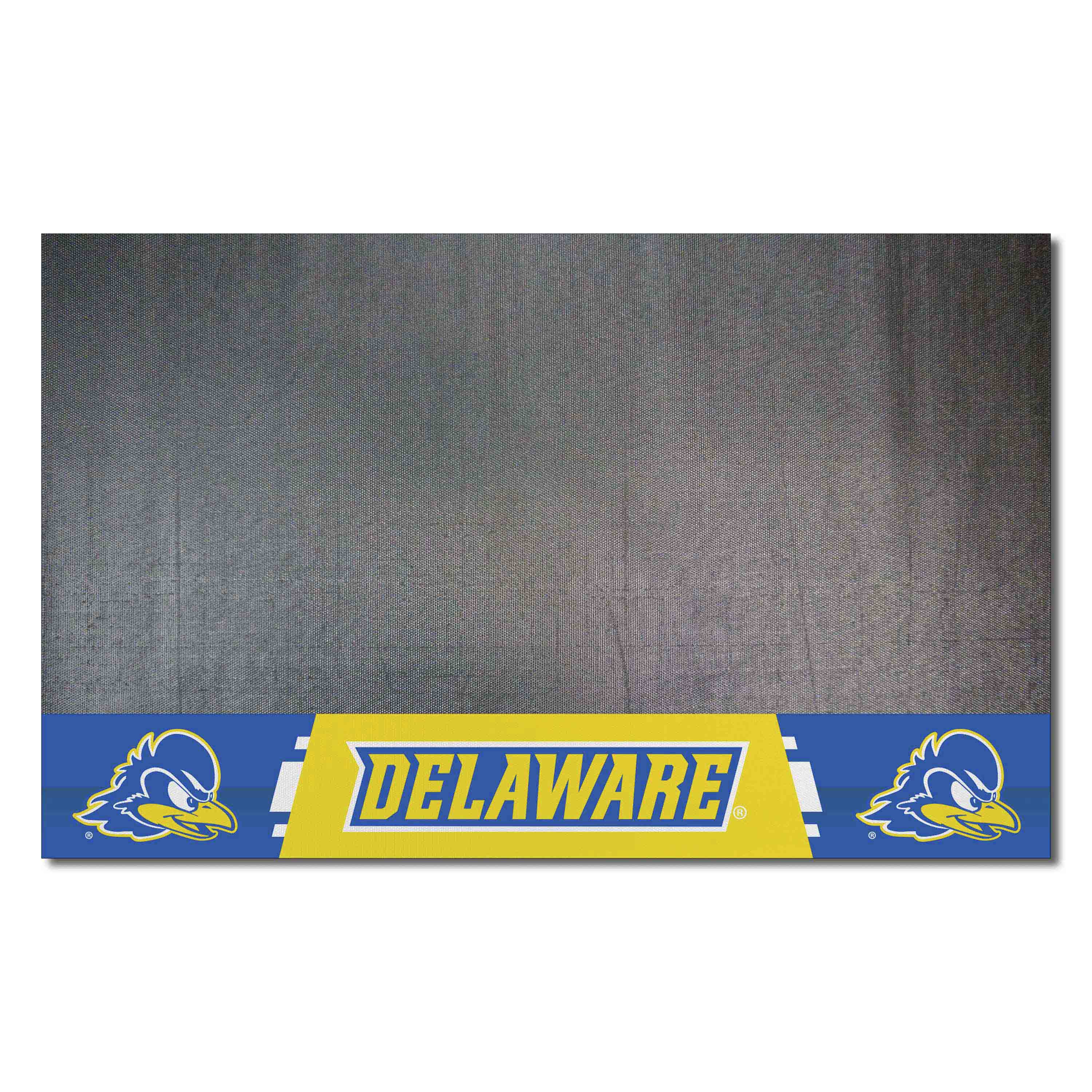 Delaware Blue Hens Vinyl Grill Mat - 26in. x 42in. - Delaware