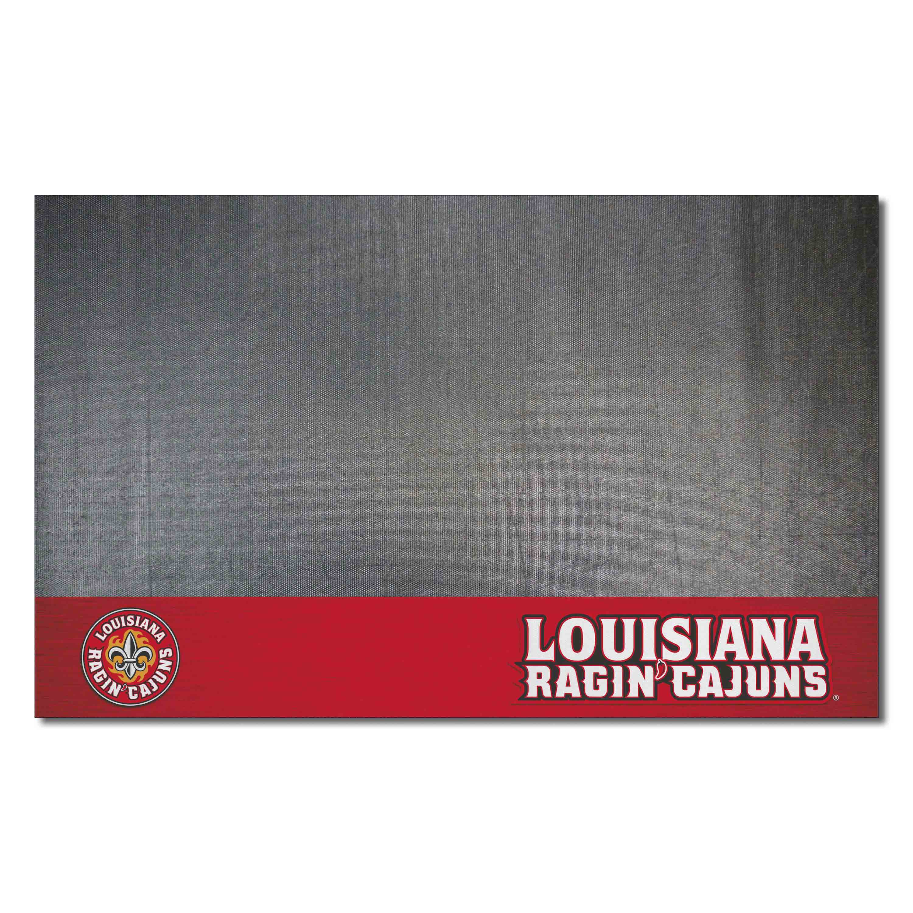Louisiana-Lafayette Ragin' Cajuns Vinyl Grill Mat - 26in. x 42in. - Louisiana-Lafayette