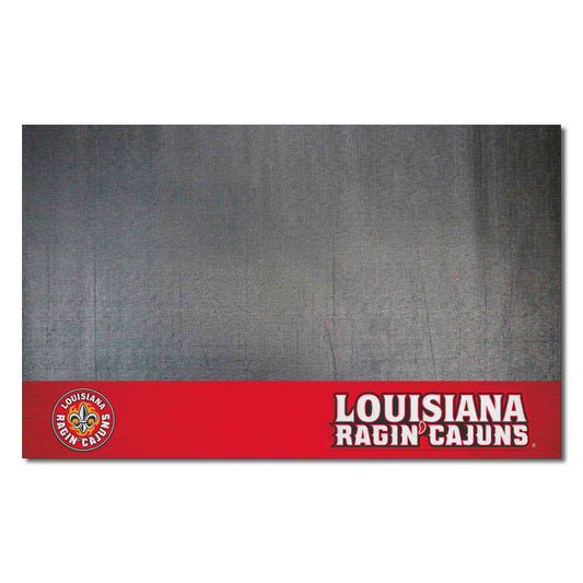 Louisiana-Lafayette Ragin' Cajuns Vinyl Grill Mat - 26in. x 42in. - Louisiana-Lafayette