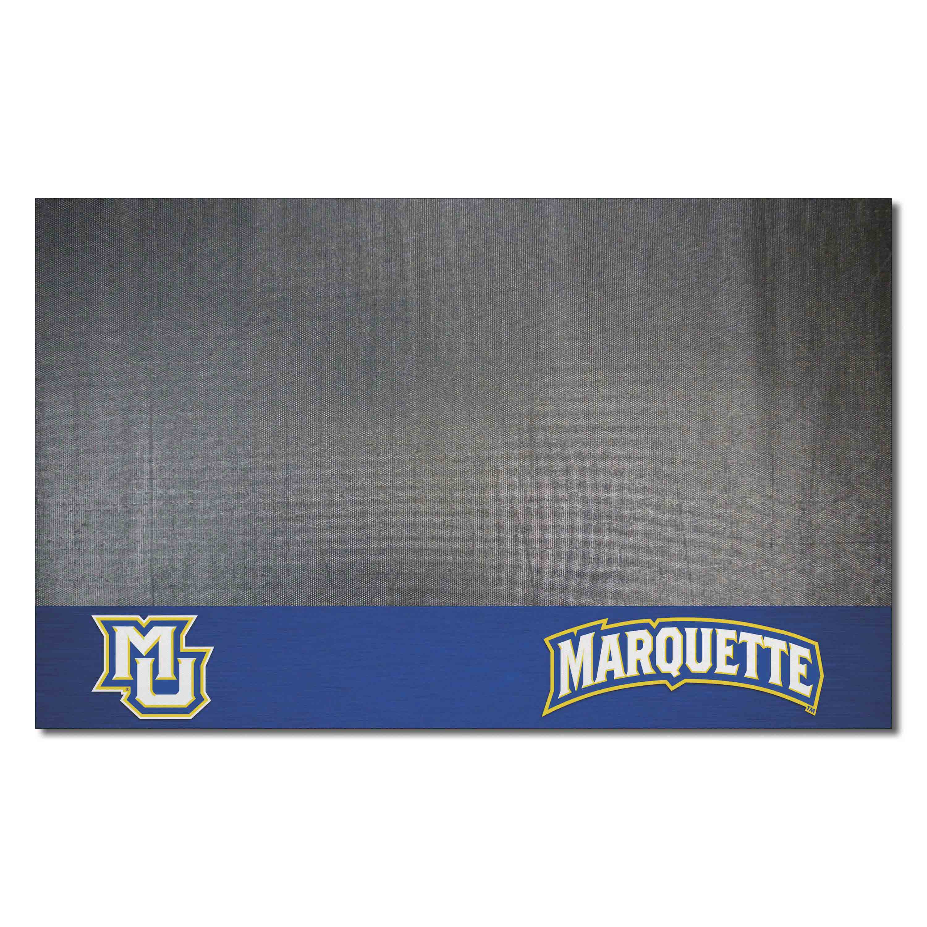 Marquette Golden Eagles Vinyl Grill Mat - 26in. x 42in. - Marquette