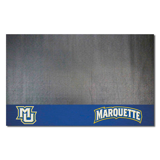 Marquette Golden Eagles Vinyl Grill Mat - 26in. x 42in. - Marquette