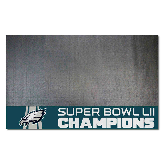 Philadelphia Eagles Vinyl Grill Mat - 26in. x 42in., 2018 Super Bowl LII Champions - Philadelphia Eagles
