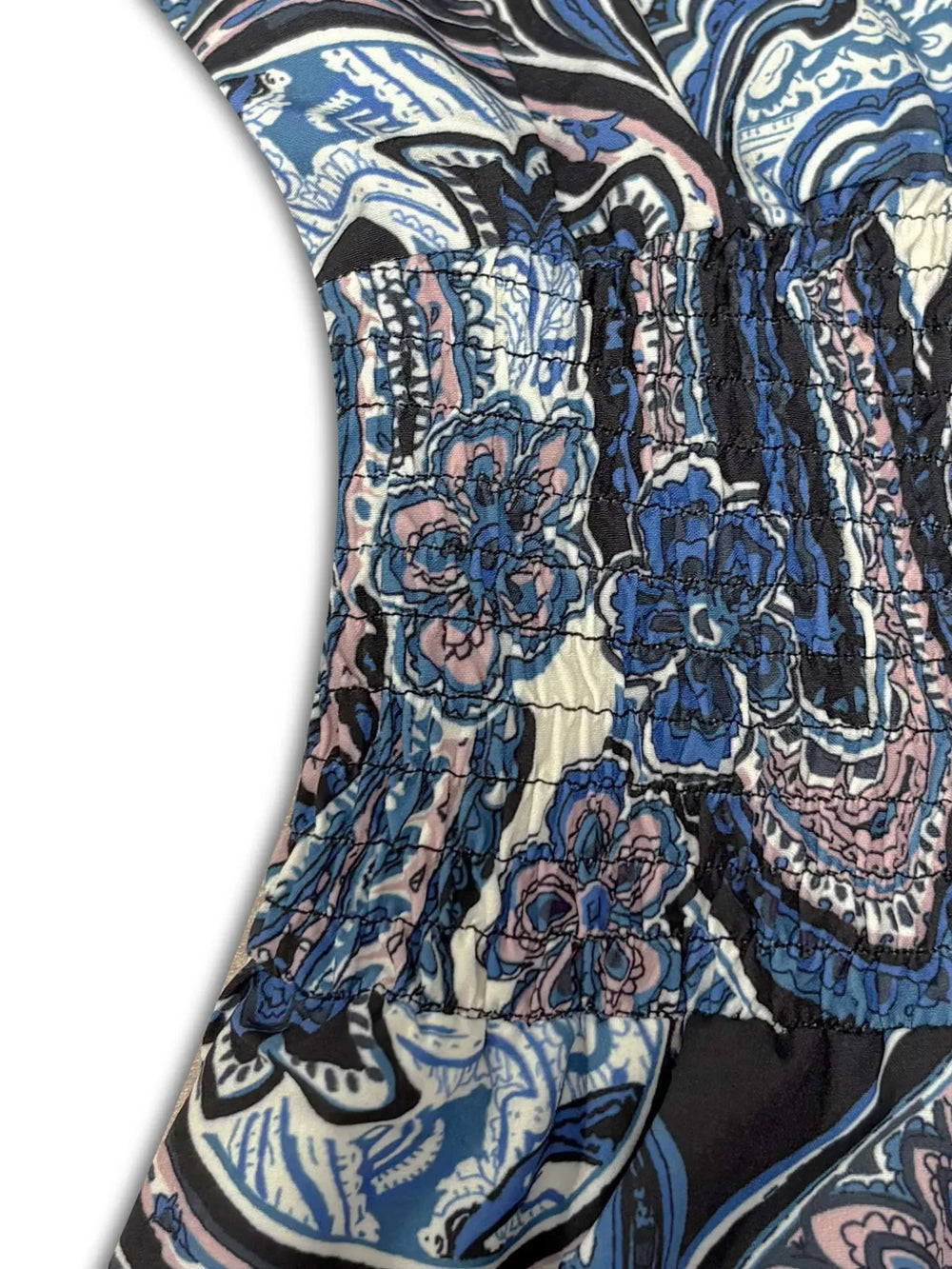 Printed V-Neck Cap Sleeve Maxi Dress - Trendsi - Flyclothing LLC