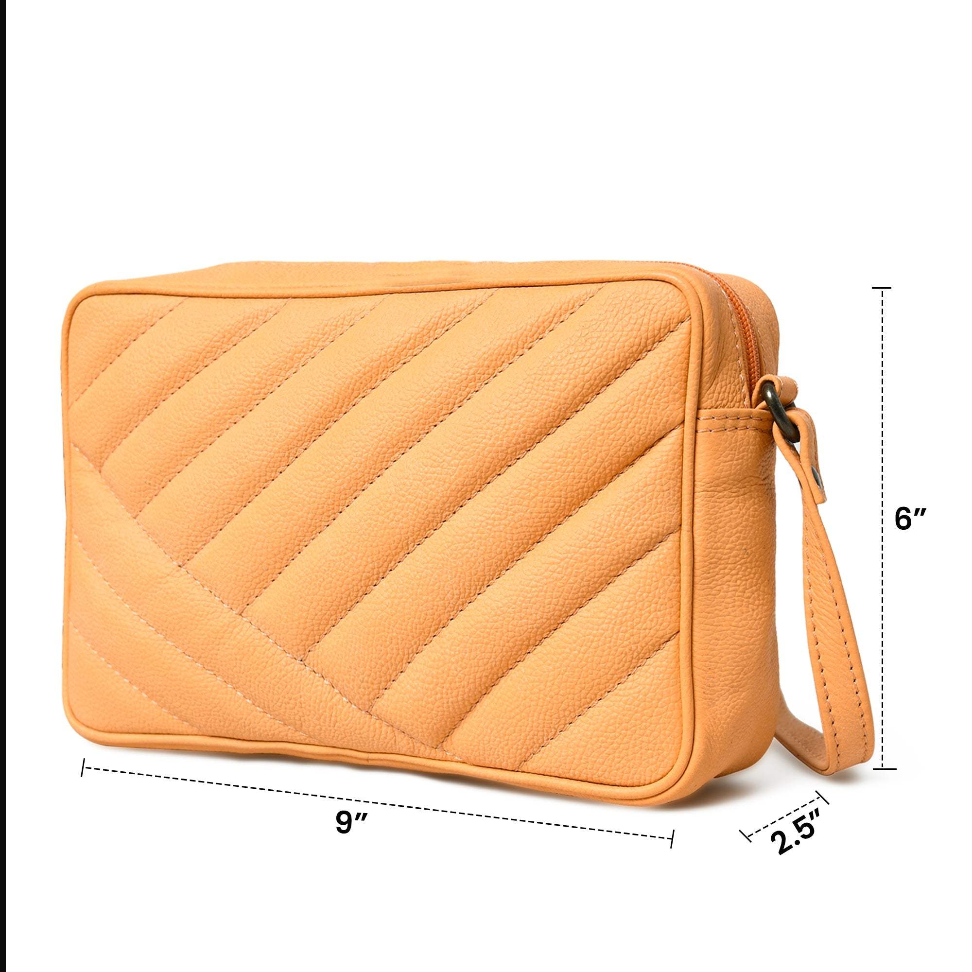 Mini Cute Quilted Crossbody Bag - Classy Leather Bags - Flyclothing LLC