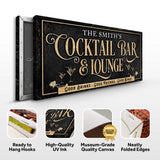 Cocktail Bar And Lounge Sign - Tailored Canvases - Flyclothing LLC