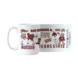 Texas State 15oz Native Sublimated Mug