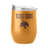 Texas State 16oz Huddle Powder Coat Curved Bev