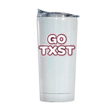 Texas State 20oz Bubble Iridescent Tumbler