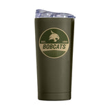 Texas State 20oz Olive Badge Powder Coat Tumbler