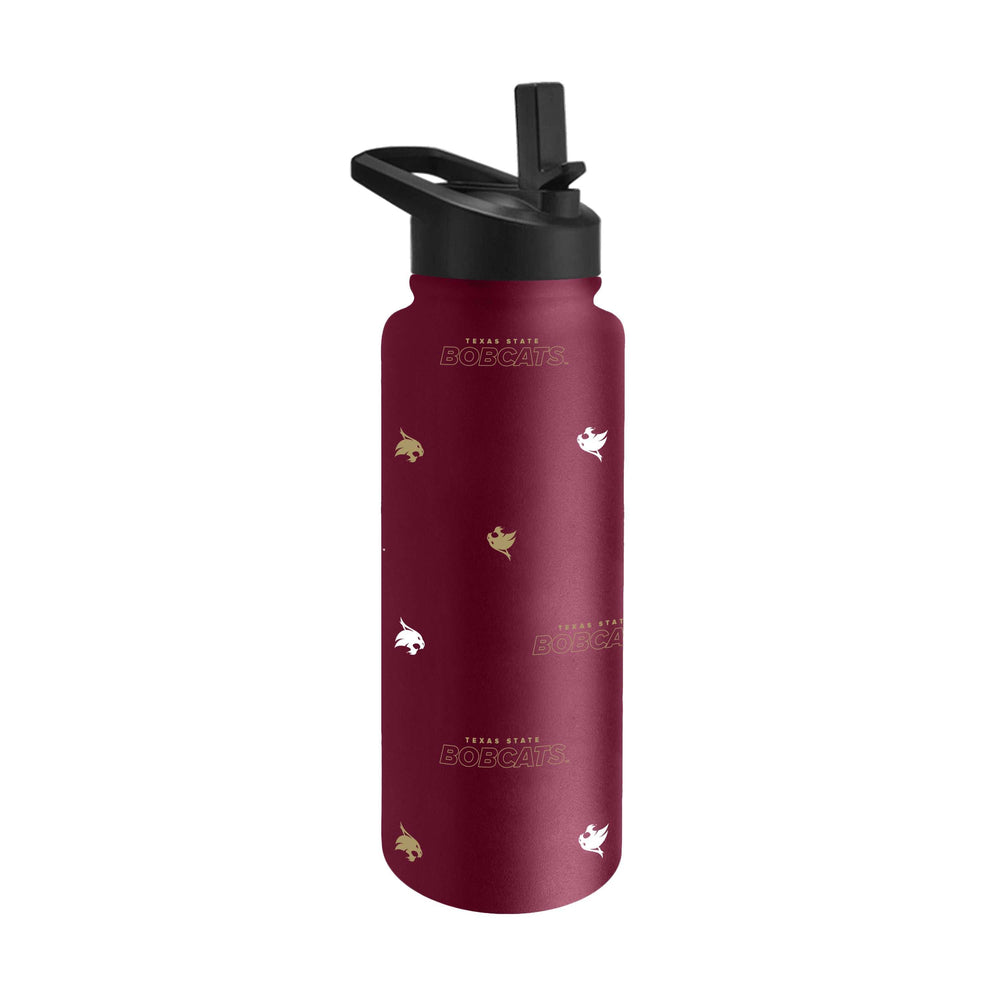 Texas State 34oz Step And Repeat Quencher Bottle - Logo Brands - Flyclothing LLC