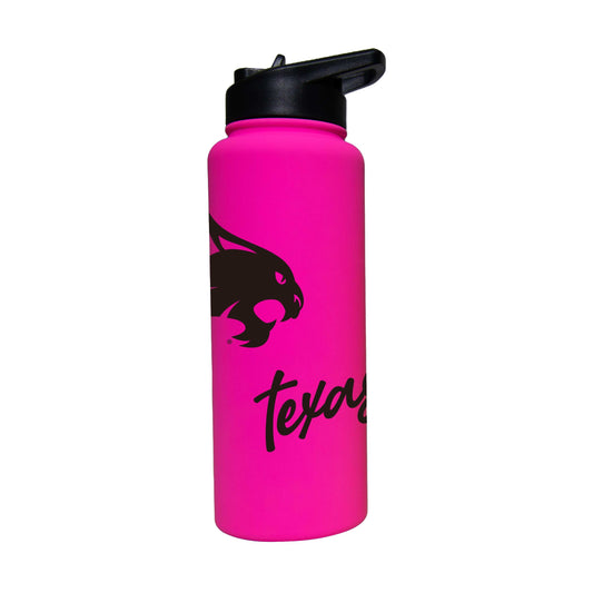Texas State 34oz Electric Bold Soft Touch Quencher - Logo Brands - Flyclothing LLC