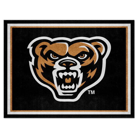 Oakland Golden Grizzlies 8ft. x 10 ft. Plush Area Rug - Oakland