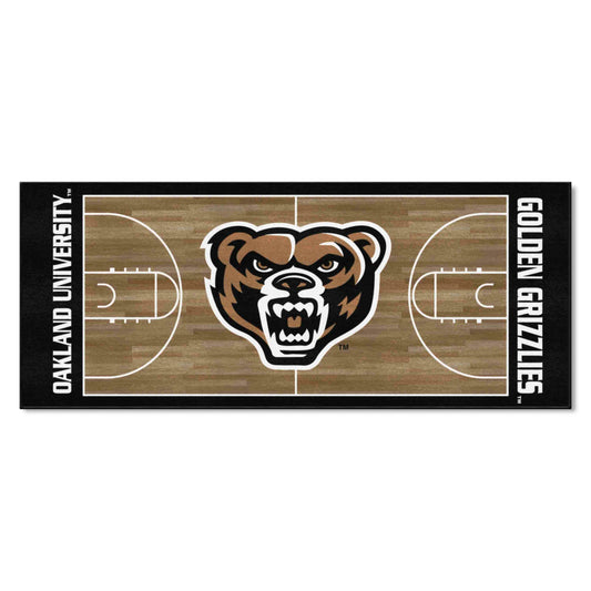 Oakland Golden Grizzlies Court Runner Rug - 30in. x 72in. - Oakland