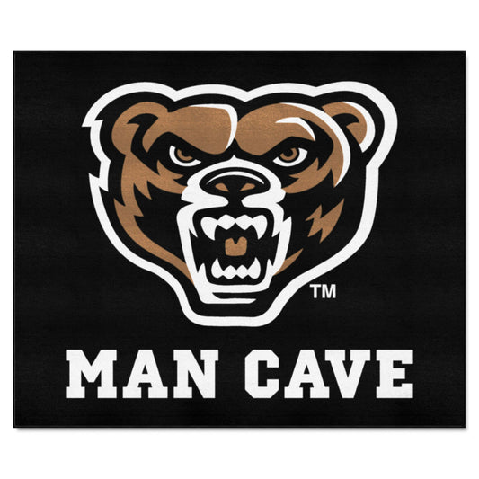 Oakland Golden Grizzlies Man Cave Tailgater Rug - 5ft. x 6ft. - Oakland