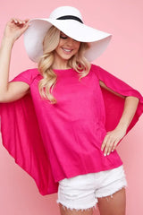 BiBi Fold Over Back Detailed Top - Trendsi - Flyclothing LLC