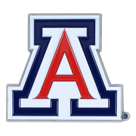 Arizona Wildcats 3D Color Metal Emblem - Arizona
