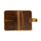 Chic Voyage Passport Sleeve - Brown - Classy Leather Bags - Flyclothing LLC