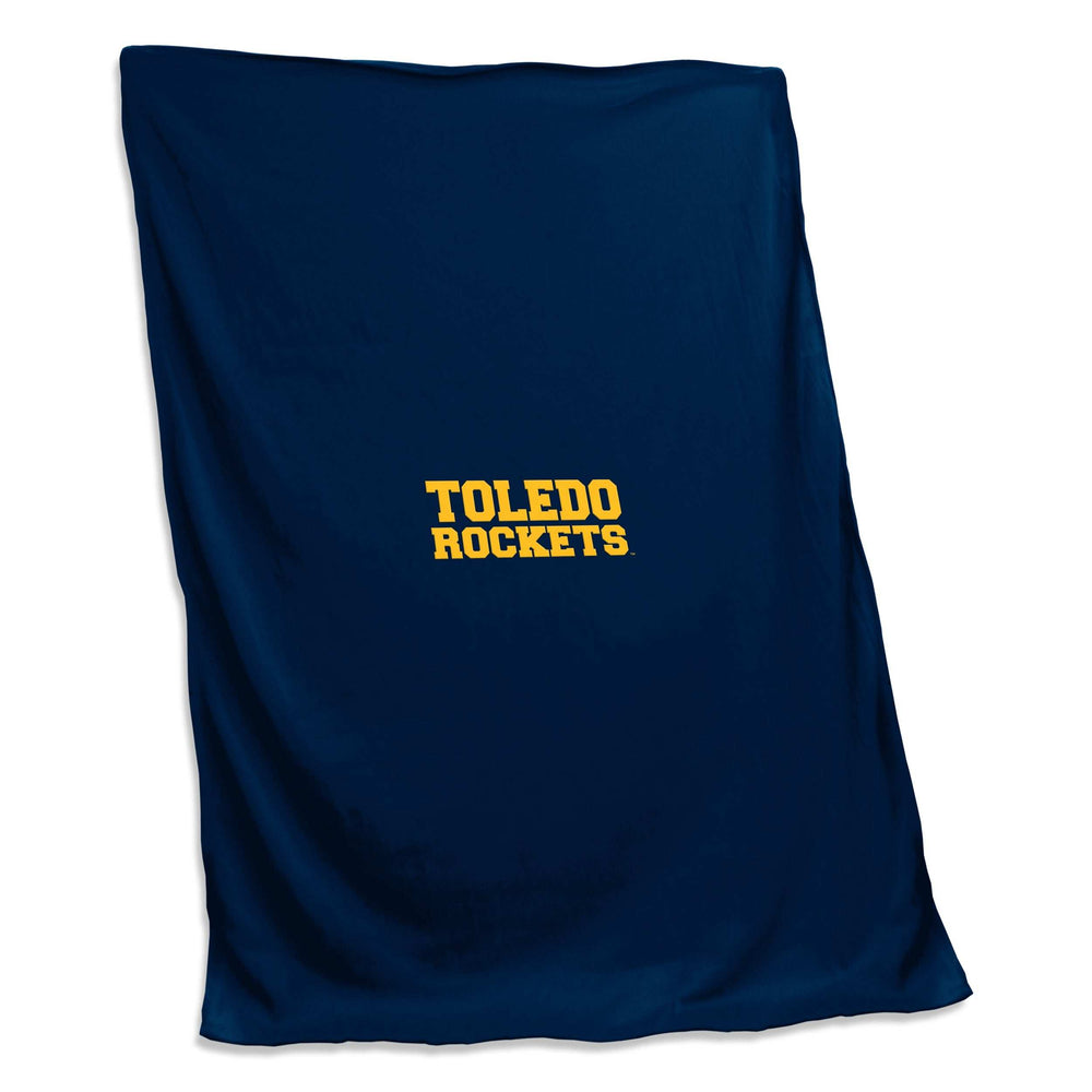 Toledo Navy Sweatshirt Blanket (Screened) - Logo Brands - Flyclothing LLC