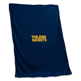 Toledo Navy Sweatshirt Blanket (Screened) - Logo Brands - Flyclothing LLC