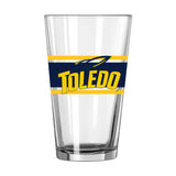 Toledo 16oz Stripe Pint Glass