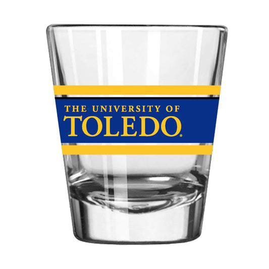 Toledo 2oz Stripe Shot Glass - Logo Brands - Flyclothing LLC