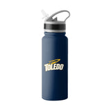 Toledo 25oz Logo Stainless Single Wall Flip Top Bottle