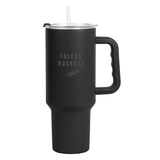 Toledo 40oz Black Tonal Powder Coat Tumbler