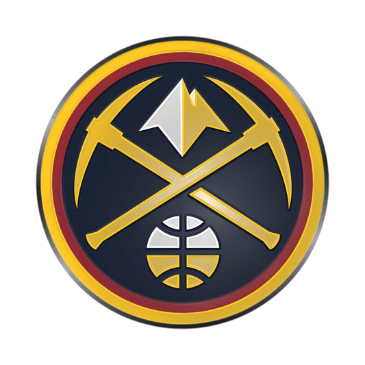 Denver Nuggets 3D Color Metal Emblem - Denver Nuggets
