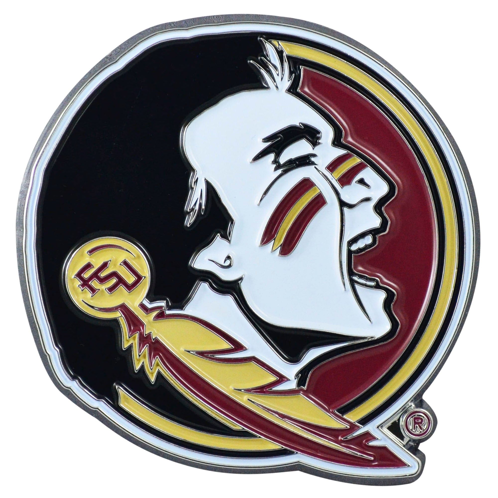 Florida State Seminoles 3D Color Metal Emblem - Florida State