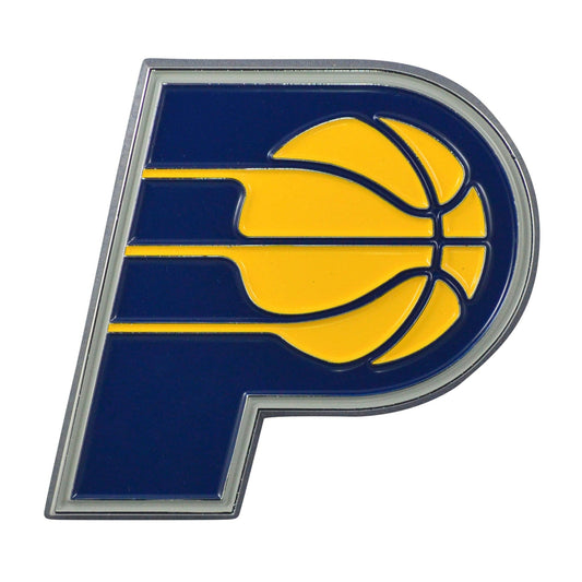 Indiana Pacers 3D Color Metal Emblem - Indiana Pacers
