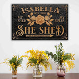 Personalized She Shed Sign V - Tailored Canvases - Flyclothing LLC