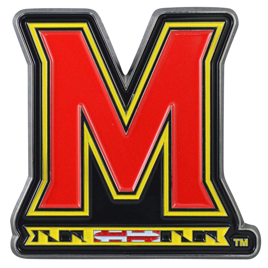 Maryland Terrapins 3D Color Metal Emblem - Maryland