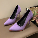 Point Toe Stiletto Pumps - Trendsi - Flyclothing LLC