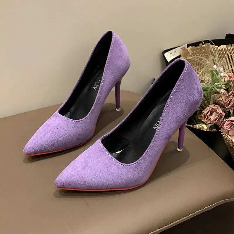 Point Toe Stiletto Pumps - Trendsi - Flyclothing LLC