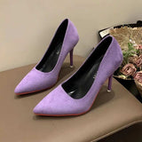 Point Toe Stiletto Pumps - Trendsi - Flyclothing LLC