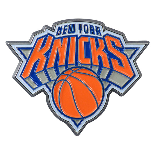 New York Knicks 3D Color Metal Emblem - New York Knicks