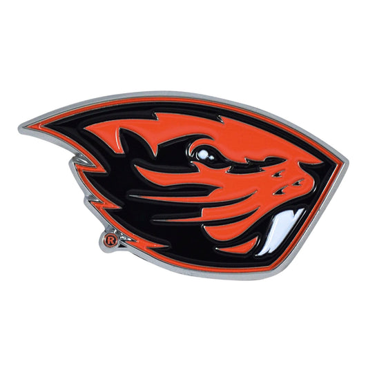 Oregon State Beavers 3D Color Metal Emblem - Oregon State