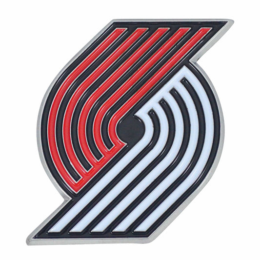 Portland Trail Blazers 3D Color Metal Emblem - Portland Trail Blazers