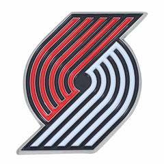 Portland Trail Blazers 3D Color Metal Emblem - Portland Trail Blazers