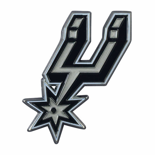 San Antonio Spurs 3D Color Metal Emblem - San Antonio Spurs