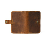 Chic Voyage Passport Sleeve - Brown - Classy Leather Bags - Flyclothing LLC