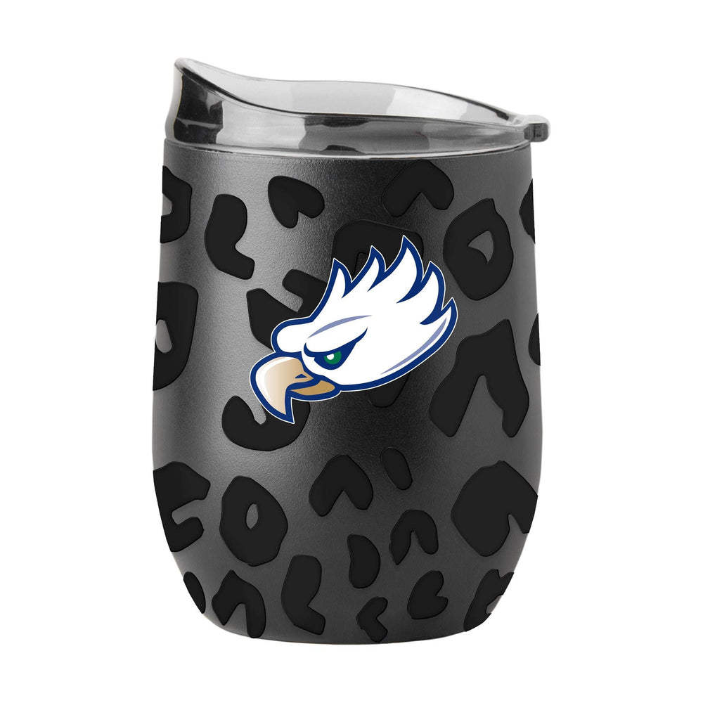 Florida Gulf Coast Leopard 16oz Black Powdercoat Curved Beverage - Logo Brands - Flyclothing LLC