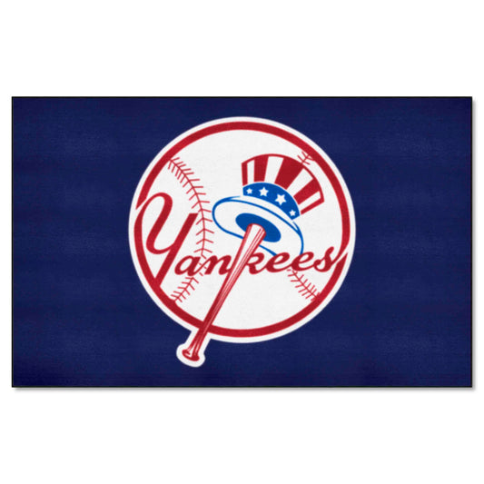 New York Yankees Ulti-Mat Rug - 5ft. x 8ft. - New York Yankees